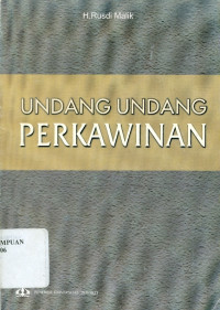 Undang-Undang Perkawinan