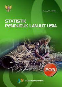 Statistik Penduduk Lanjut Usia 2013