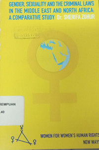Gender, sexuality and the criminal laws in the Middle East and North Africa: A comparative study