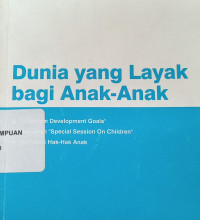 Dunia yang layak bagi anak-anak