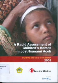 A rapid assessment of children's homes in post-tsunami Aceh