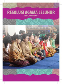 Resolusi Agama Leluhur: Tobelo, 20 April 2012