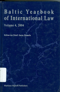Baltic yearbook of international law