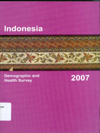 Indonesia Demographic and Health Survey 2007