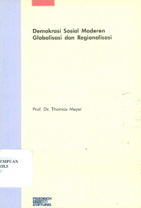 Demokrasi sosial moderen globalisasi dan regionalisasi