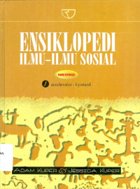 Ensiklopedi ilmu-ilmu sosial : accelerator-Lyotard