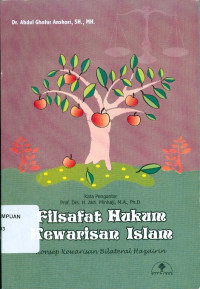 Filsafat Hukum Kewarisan Islam : Konsep Kewarisan Bilateral Hazairin