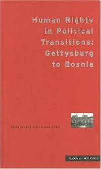 Human Right in Political Transitions: Gettysburg to Bosnia