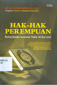 Hak-hak Perempuan : Relasi Jender Menurut Tafsir Al-Sya'rawi