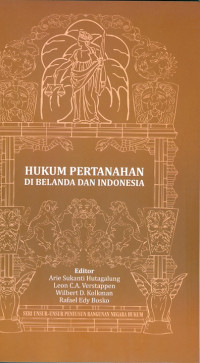 Hukum pertanahan di belanda dan indonesia