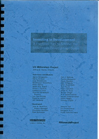 Investing in development : a Practical plan to achieve the millennium development goals