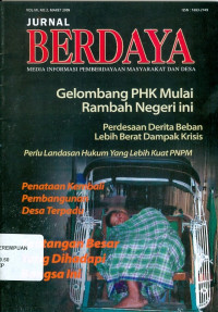 Jurnal berdaya : gelombang PHK mulai rambah negeri ini