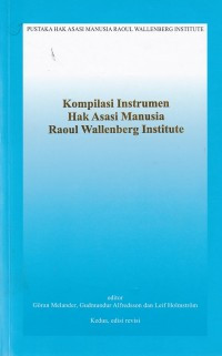 Kompilasi instrumen hak asasi manusia Roul Wallenberg institute