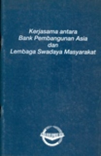 Kerjasama antara bank pembangunan asia dan lembaga swadaya masyarakat