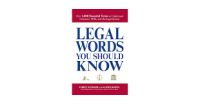 Legal Words You Should Know: Over 1,000 Essential Terms to Understand Contracts, Wills, and the Legal System