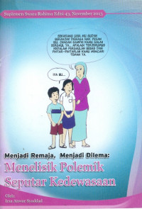Menjadi remaja, menjadi dilema : menelisik polemik seputar kedewasaan