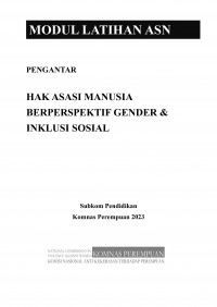 Modul Pengantar Hak Asasi Manusia Berperspektif Gender dan Inklusi Sosial