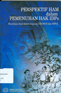 Perspektif HAM dalam pemenuhan hak IDPs : (penelitian awal dalam tinjauan ekosob dan sipol)