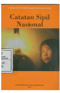 Pokok-Pokok Pikiran dan Paradigma Baru: Catatan Sipil Nasional