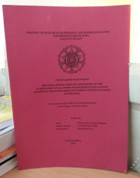 The Legal Implications of Convention on the Elimination of All Forms of Discrimination Against Women on the Fulfillment of Women's Political Rights in Indonesia
