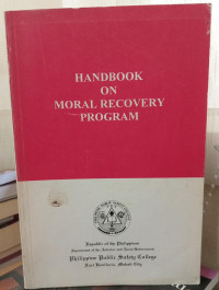 Handbook on Moral Recovery Program