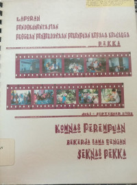 Laporan Pendokumentasian Program Pemberdayaan Perempuan Kepala Keluarga