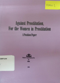 Against prostitution, for the women in prostitution