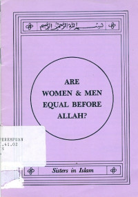 Are women & men equal before Allah?