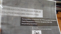 Membangun Kebijakan Publik Propenyandang Disabilitas: Permasalahan di Indonesia dan Rekomendasi Kebijakan Paska Pengesahan Konvensi Mengenai Hak-Hak Penyandang Disabilitas