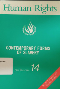 Contemporary forms of slavery fact sheet no. 14