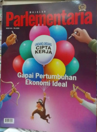 Majalah Parlementaria: Gapai Pertumbuhan Ekonomi Ideal