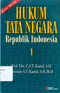 Hukum tata negara republik Indonesia 1