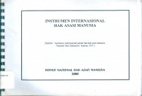 Instrumen Internasional Hak Asasi Manusia