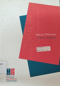 Sexual offences: Interim report
