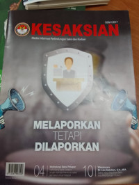 Kesaksian: Media Informasi Perlindungan Saksi dan Korban