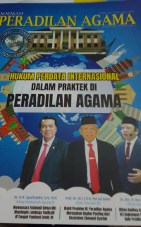 Hukum Perdata Internasional Dalam Praktek di Peradilan Agama