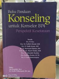 Buku panduan konseling untuk konselor BP4: Persepektif kesetaraan