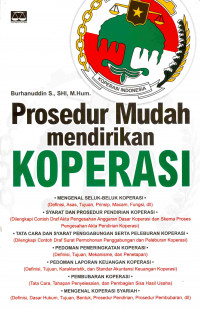 Prosedur mudah mendirikan Koperasi