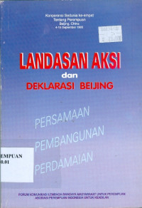 Landasan aksi dan deklarasi Beijing: persamaan pembangunan perdamaian