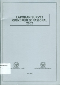 Laporan Survei Opini Publik Nasional 2002