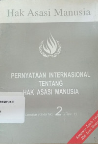 Hak asasi manusia pernyataan internasional tentang hak asasi manusia