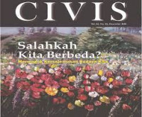Civis: Salahkah Kita Berbeda?: Menengok Kemajemukan Budaya Kita