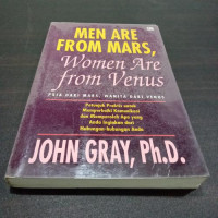 Men are from mars, women are from venus: Pria dari mars, wanita dari venus