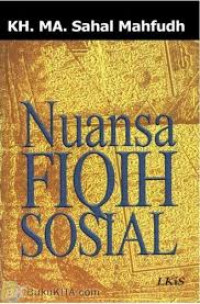 Nuansa fiqih Sosial