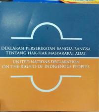 Deklarasi PBB tentang Hak-Hak Masyarakat Adat