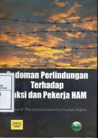 Pedoman perlindungan terhadap saksi dan pekerja HAM: office of the commissioner for human rights