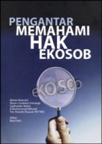 Pengantar Memahami Hak Ekosob