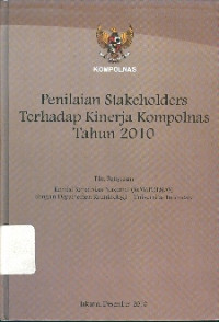 Penilaian Stakeholders Terhadap Kinerja Kompolnas Tahun 2010