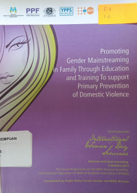Promoting Gender Mainstreaming in Family Through Education and Training to support Primary Prevention of Domestic Violence