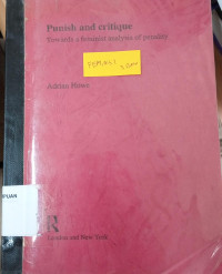 Punish and critique: towards a feminist analysis of penalty